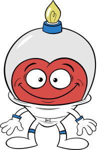 MedComic SpaceHeart character