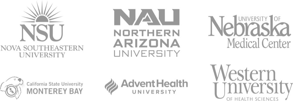 Universities that use MedComic in their curricula